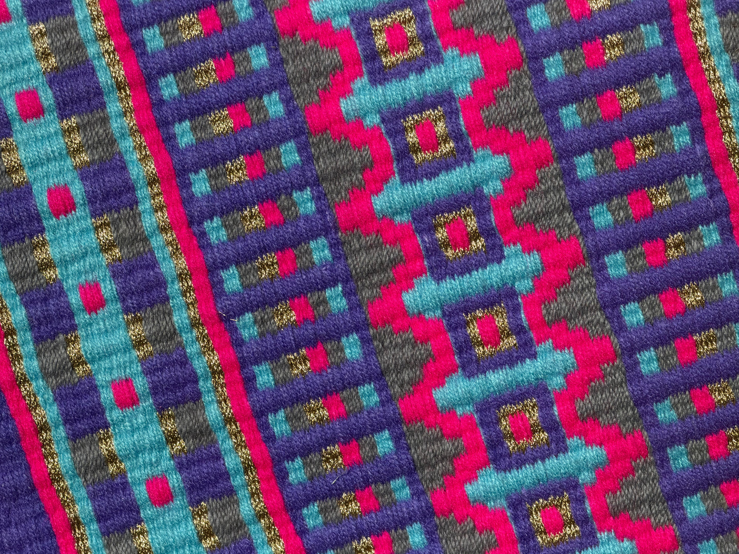 B551 Oversized Saddle Blanket Bright Lavender, Matte Metallic Gold, Grey, Neon Pink, Aqua
