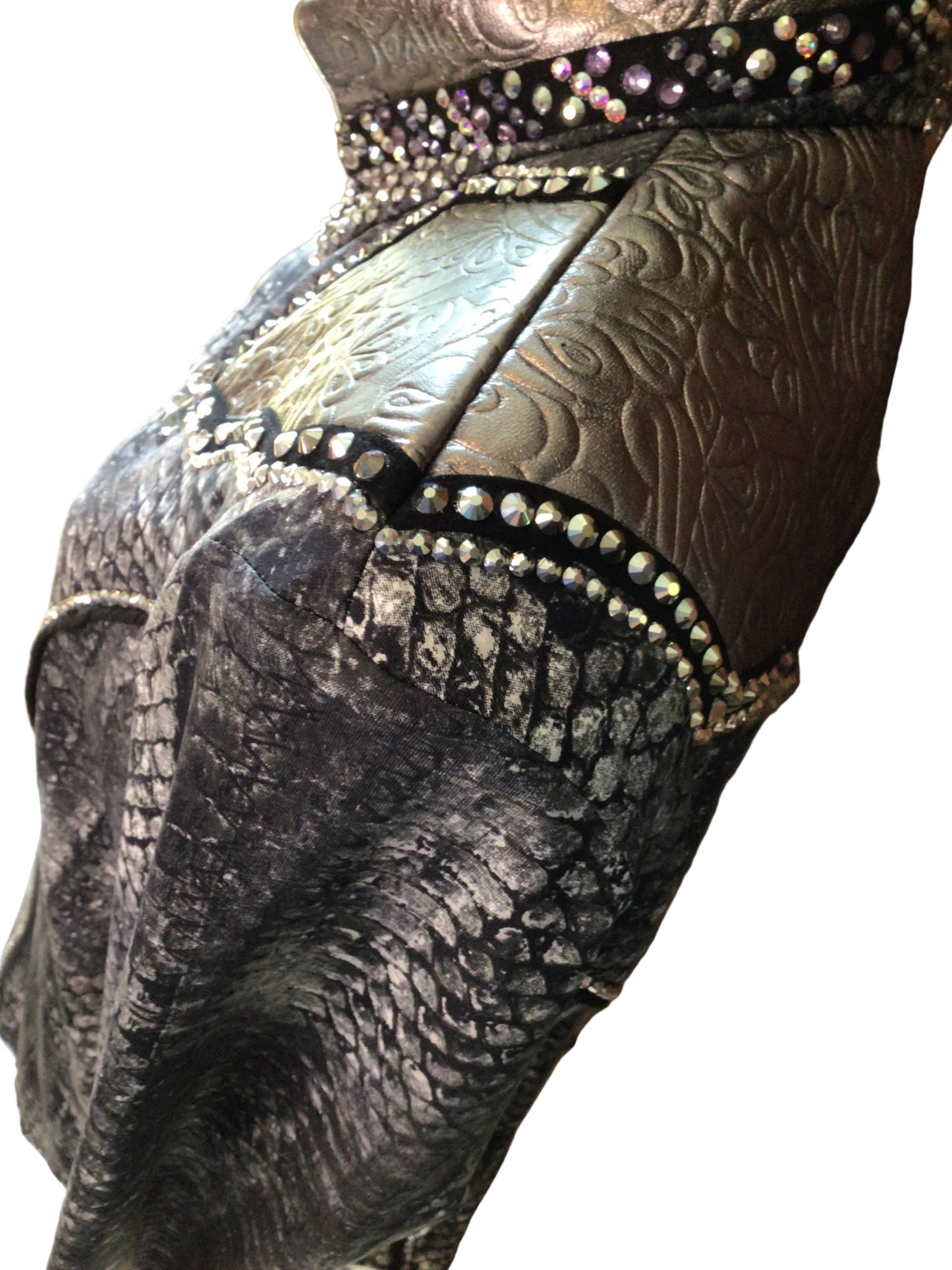 Size Large Snake Skin Lycra Day Shirt
