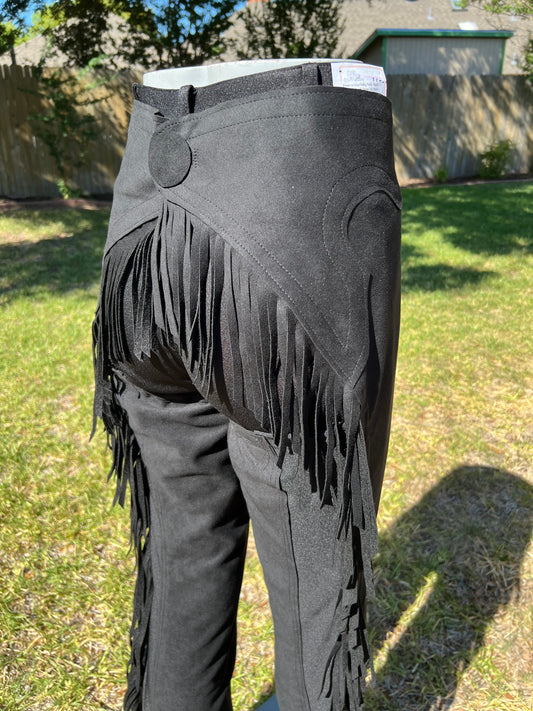 Ready Made Ultrasuede Chaps - Black