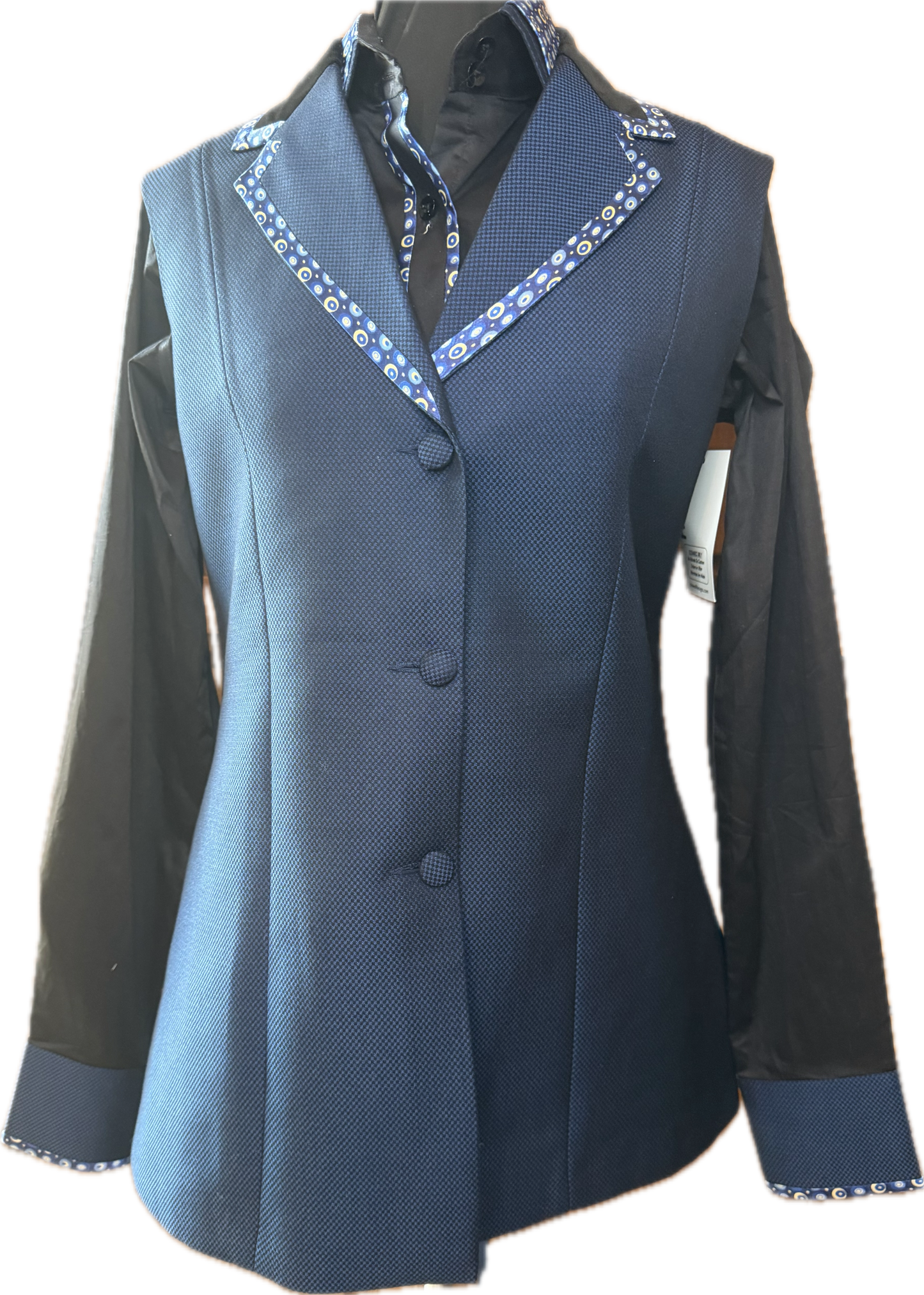 *36 Bust* Vest Set *Navy Blue and Matching Shirt