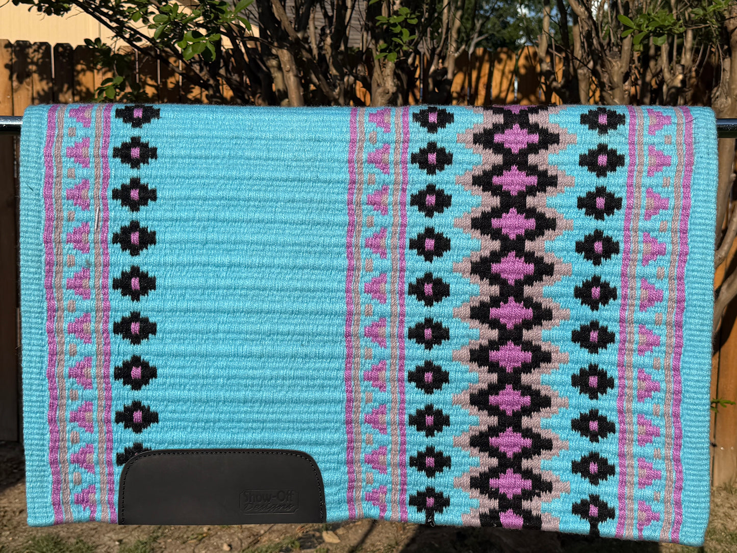B550 Oversized Saddle Blanket Sky Blue, Ash, Black, Lavender