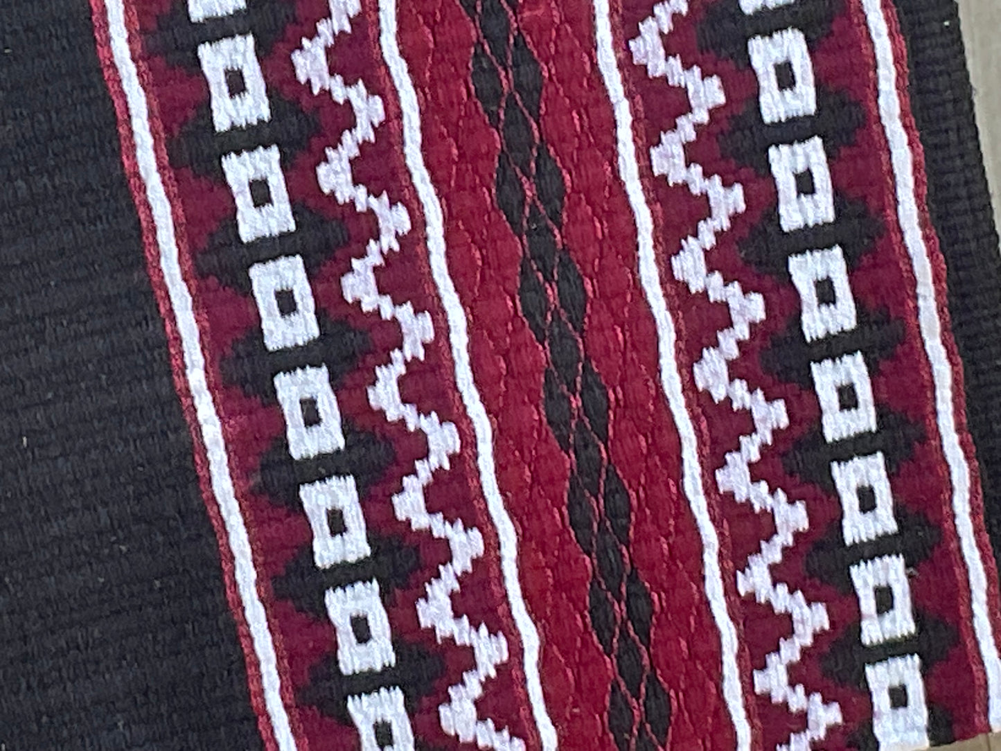 782 Oversized Saddle Blanket Black, Burgandy, Maroon, Metallic Maroon, White