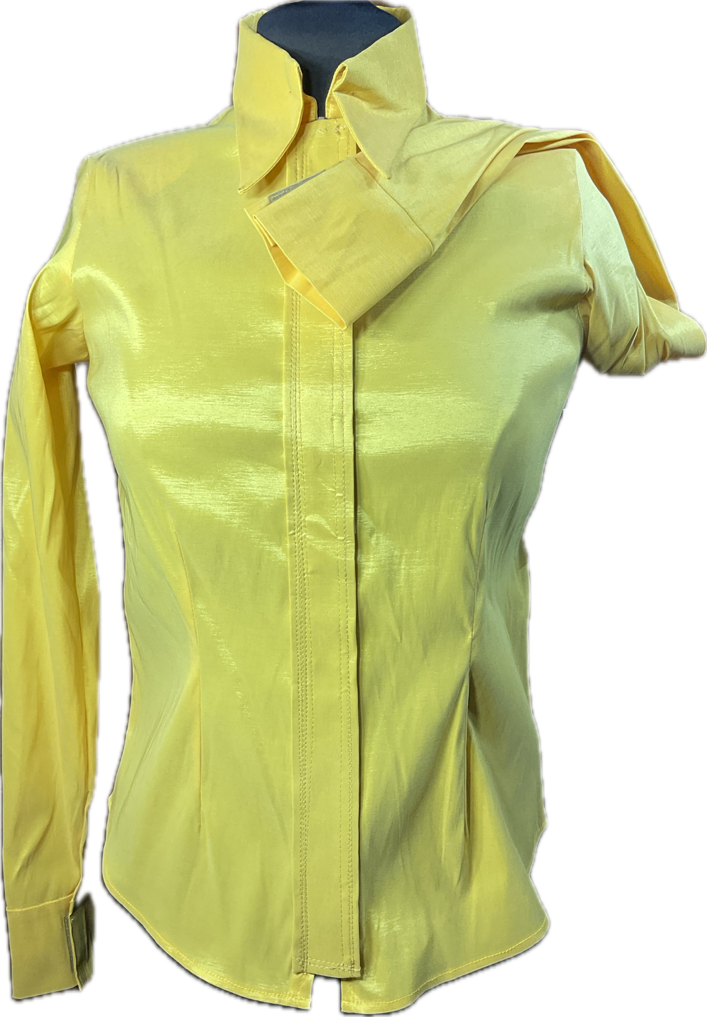 Canary Yellow Stretch Taffeta