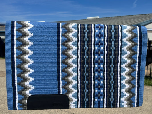 B400 Oversized Saddle Blanket Periwinkle, Dark Navy, Navy Blue, White, Ash, Charcoal