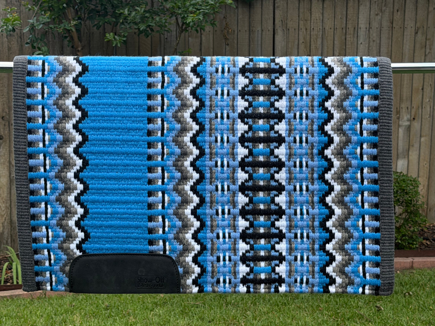B555 Oversized Saddle Blanket Charcoal, Ocean Blue, Periwinkle, White, Black, Ash, Charcoal