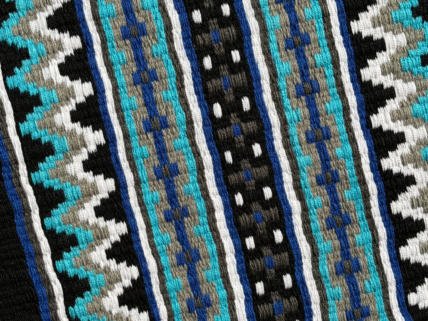 B471 Oversized Saddle Blanket Black, Royal Blue, Aqua, White, Ash, Charcoal