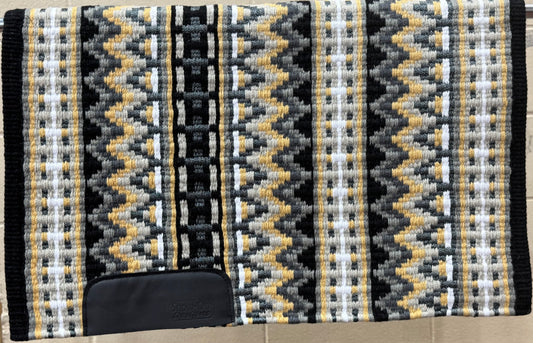 B348 Oversized Saddle Blanket Black, Ash, Silver Rose, Charcoal, Raw Umber, White, Matte Metallic Charcoal
