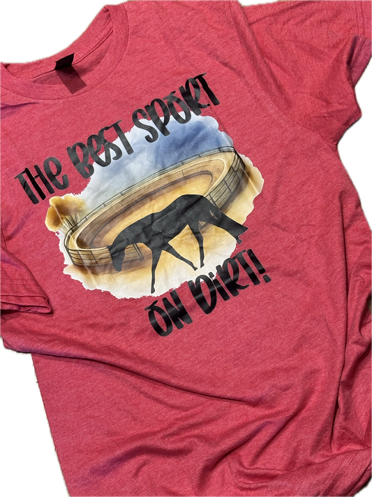 T-Shirt "Best Sport" SMALL in rose heather