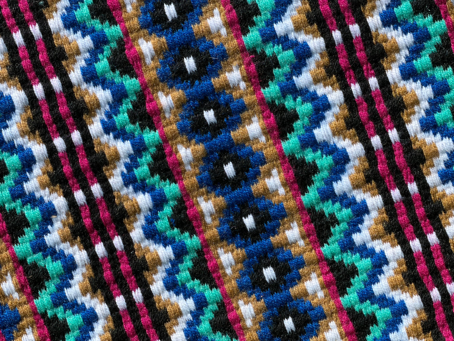 B518 Oversized Saddle Blanket Black, White, Mint Green, Raspberry, Royal Blue, French Tan