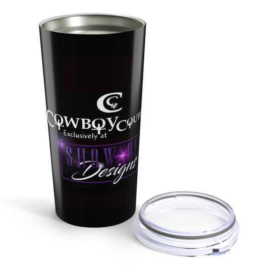 Cowboy Couture/Show-Off Designs tumbler 20oz