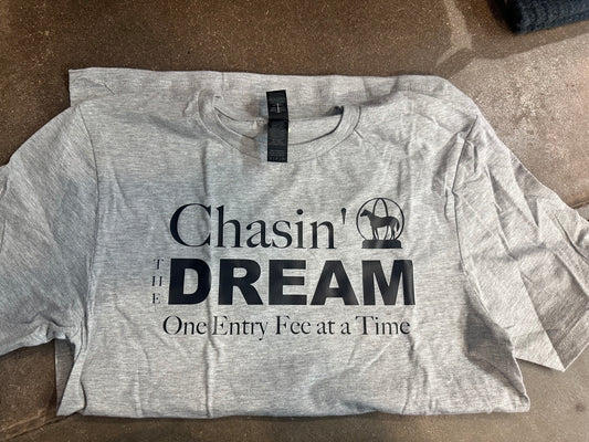 chasin’ The Dream Heather grey t shirt