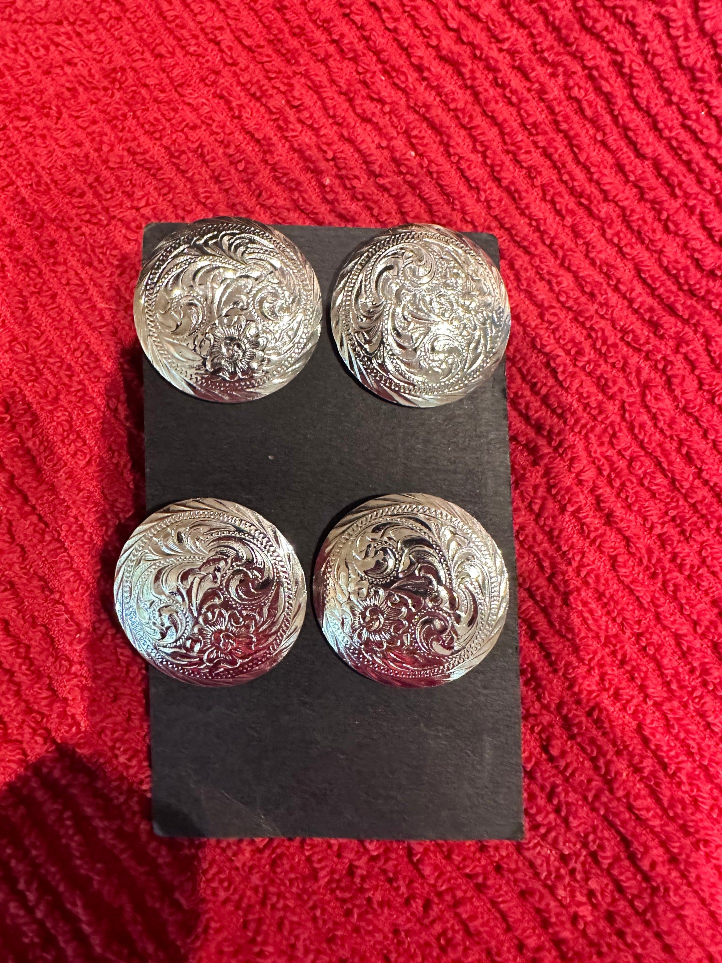 Silver Blanket Concho Number Holders