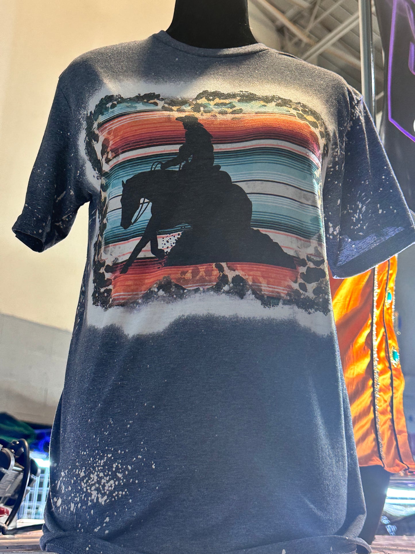 Reining horse tshirt