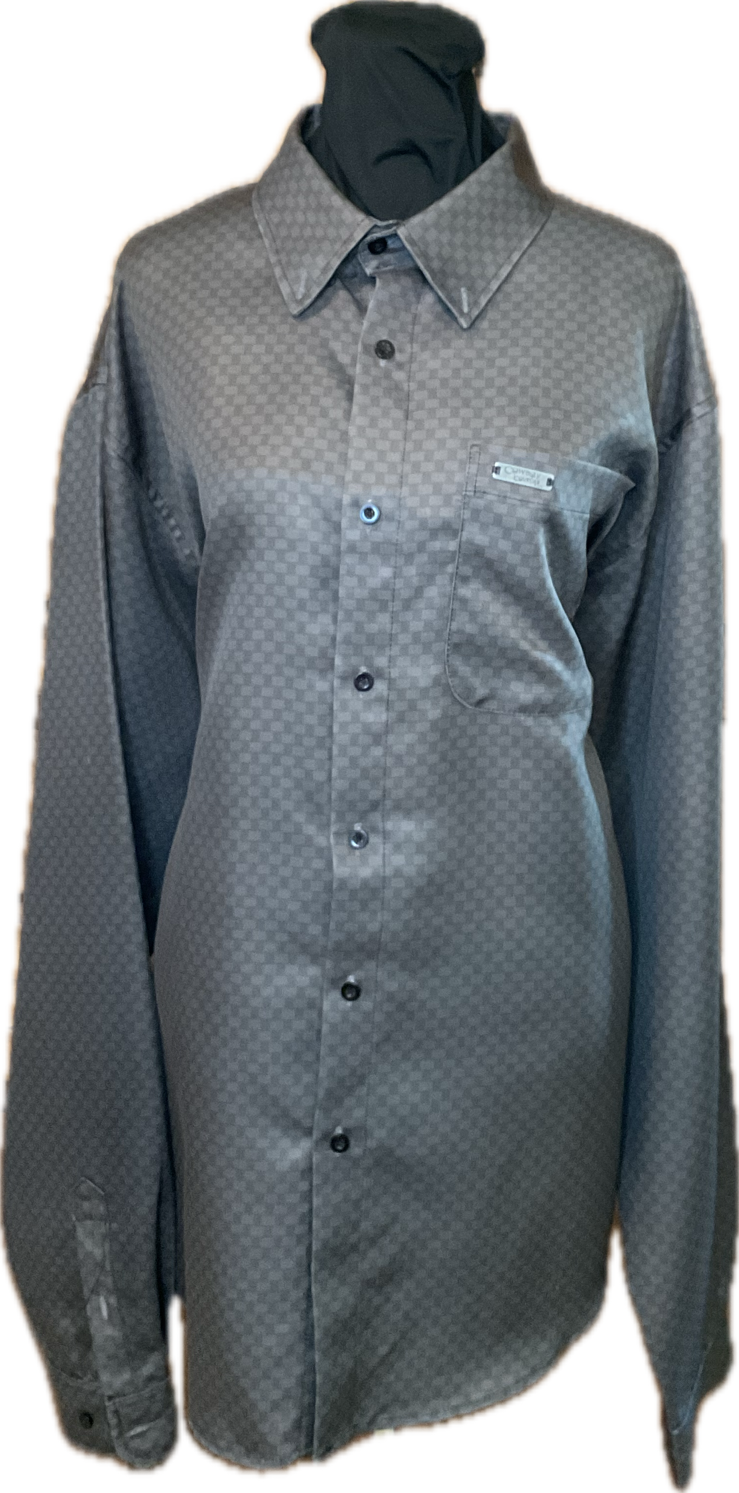 Cowboy Couture  -Grey Carbon Fiber- Large (ONE ONLY)