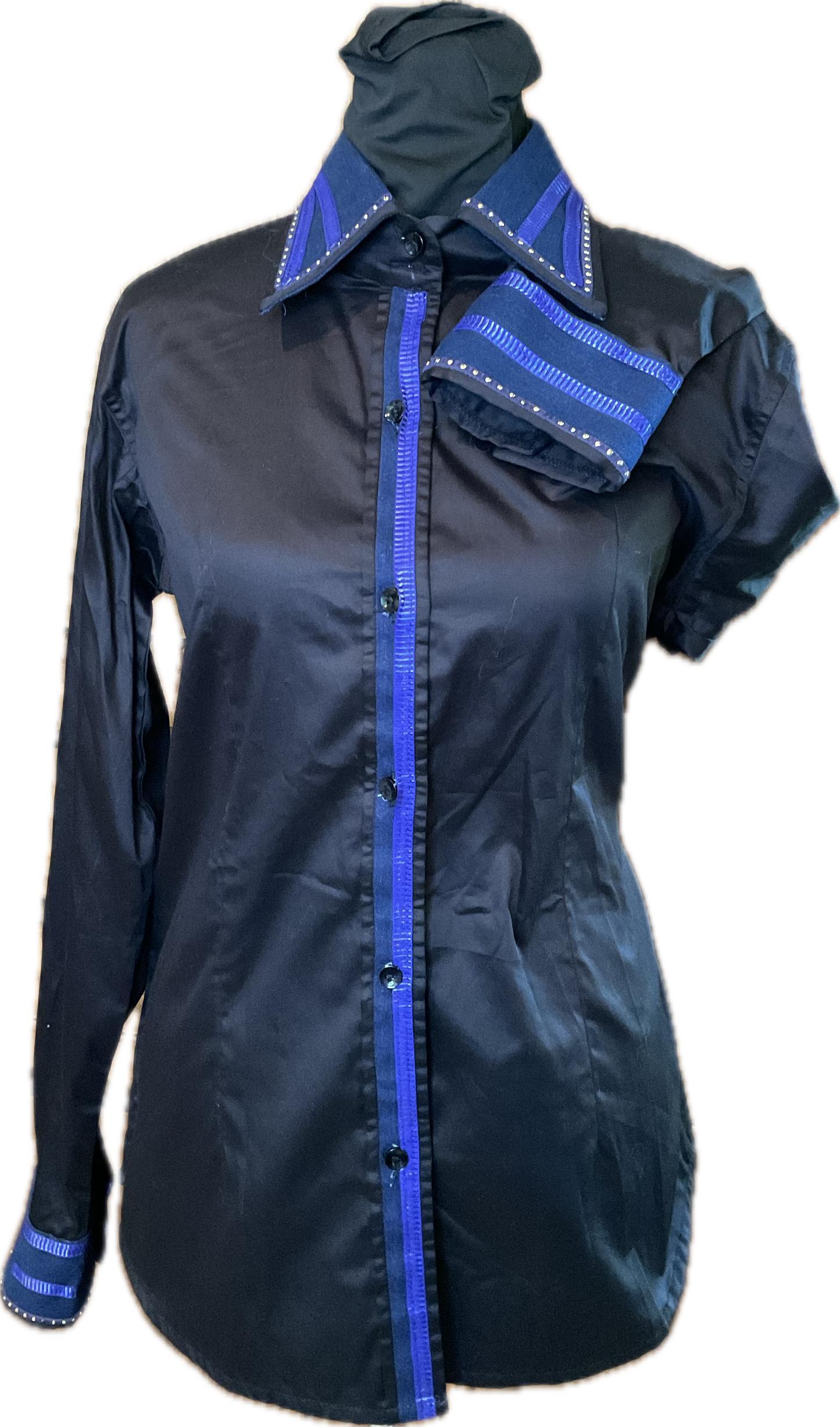*40 Bust* Vest Set *Navy and Blue with Matching Shirt