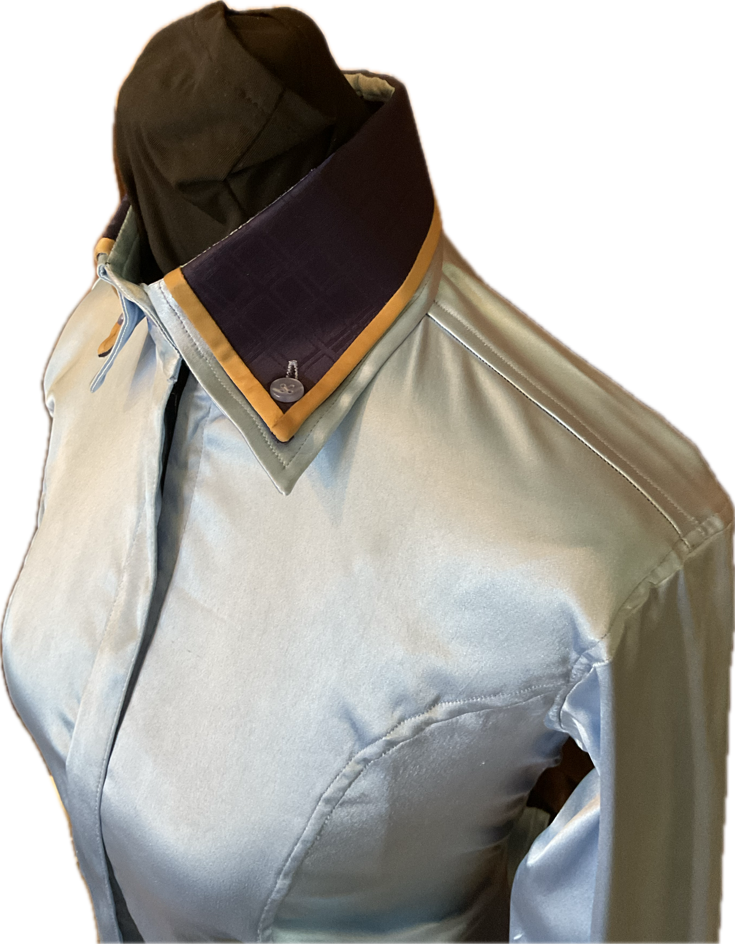 Kids *32 Bust* Navy and Gold Showmanship/Halter Suit Set.