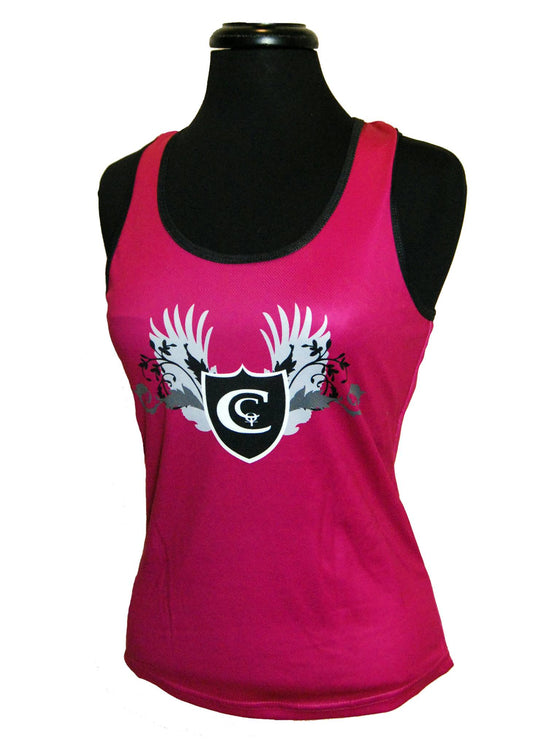**LIMITED EDITION** Cowboy Couture Ladie's Tank -Berry-
