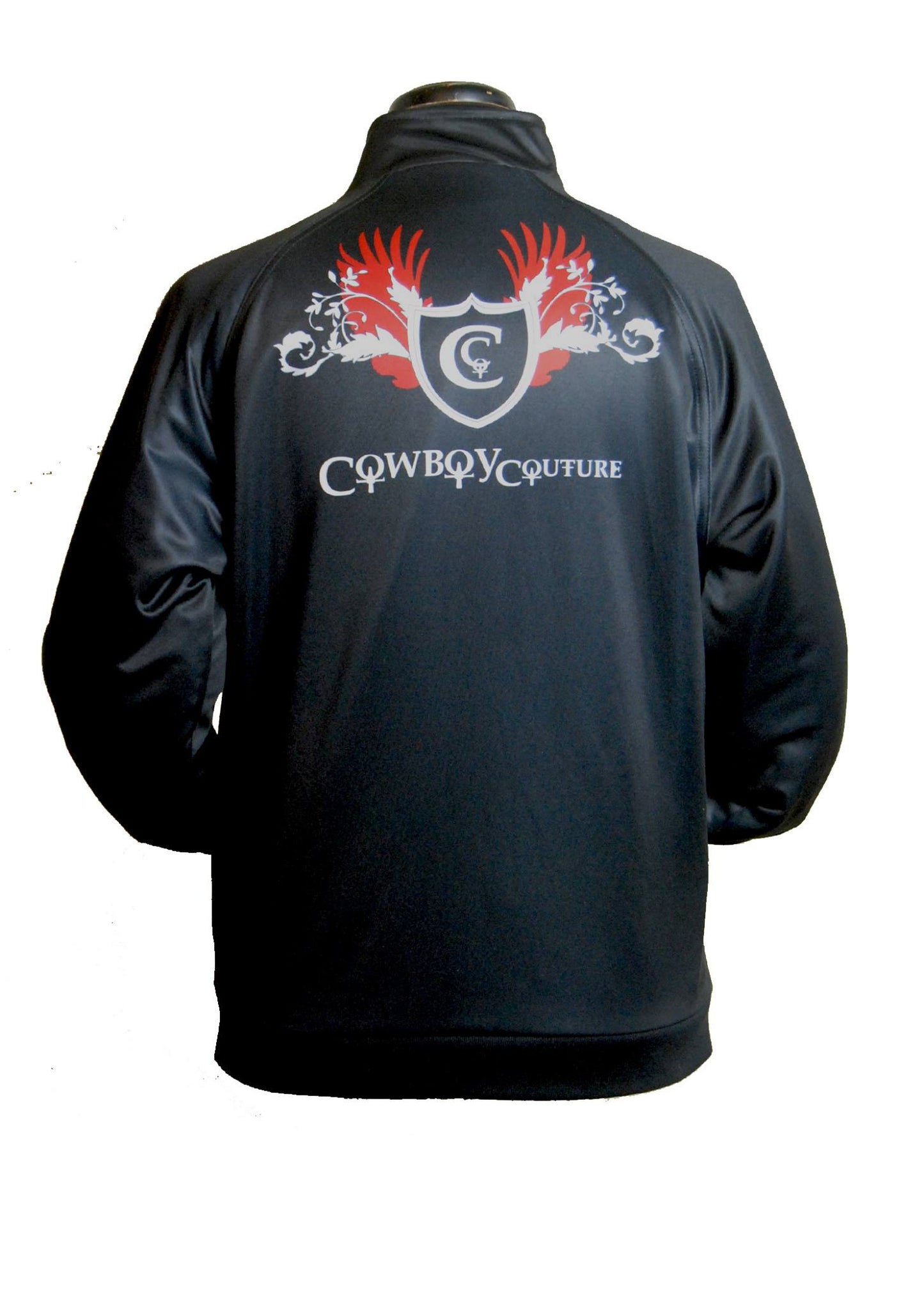 Cowboy Couture Jacket. Zip up front. VERY WARM!
