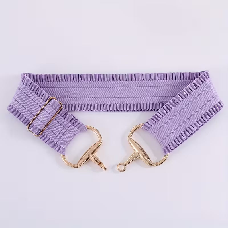 Snaffle Bit Elastic Belts