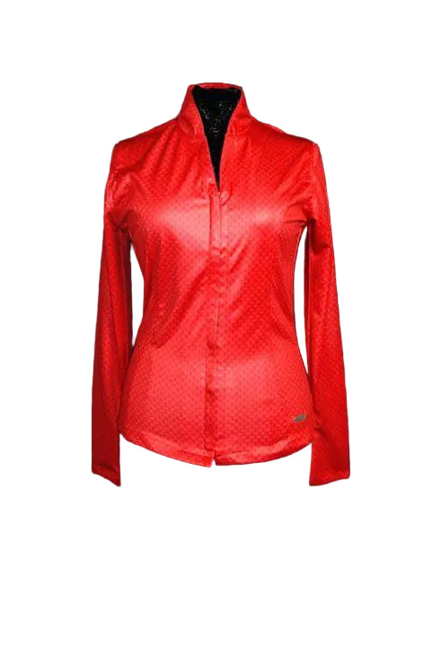 Cowboy Couture Ladie's Red Tunic Shirt