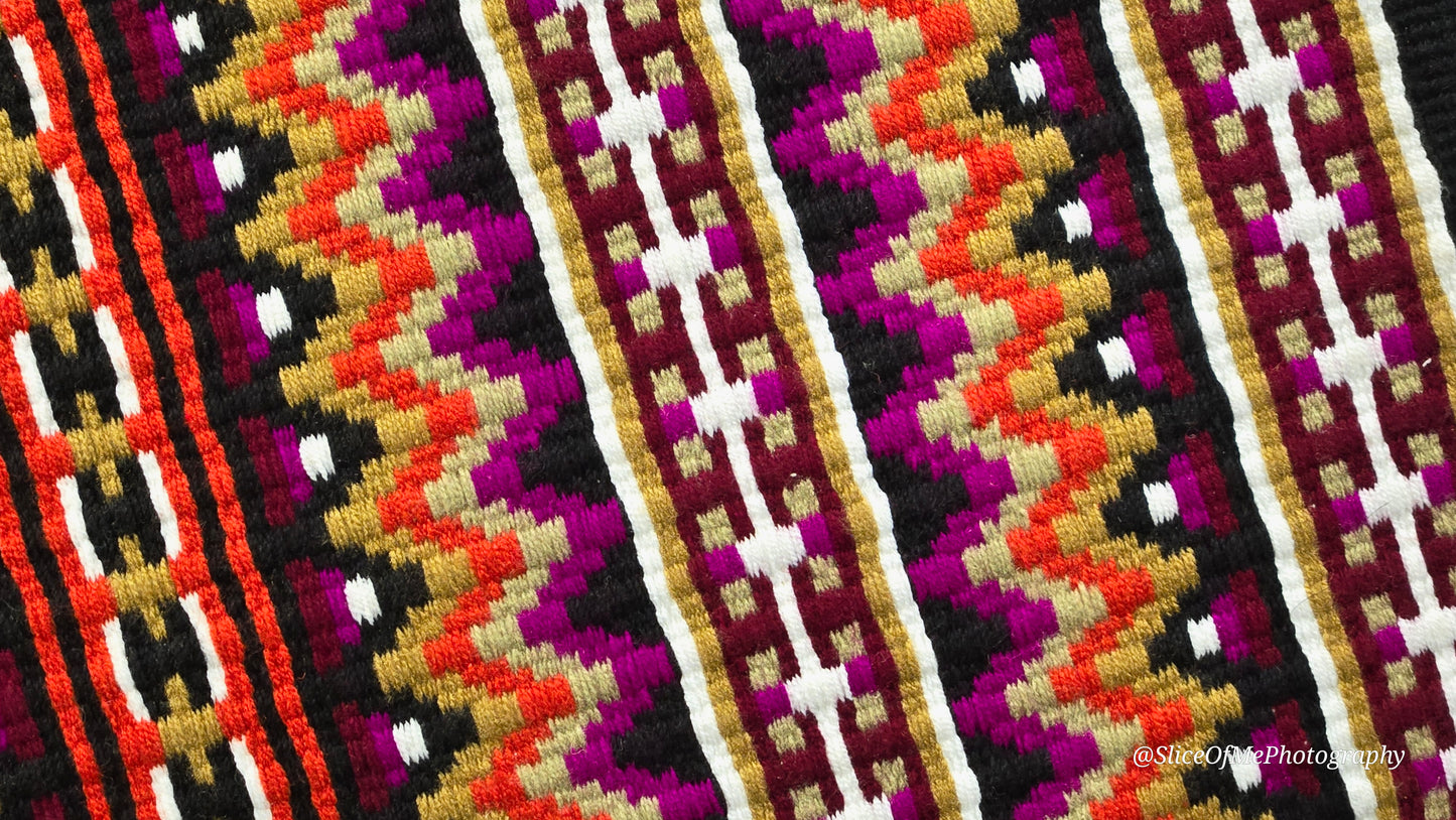 734 Oversized Saddle Blanket  black, indian tan, sheepskin, pink, burnt orange, white